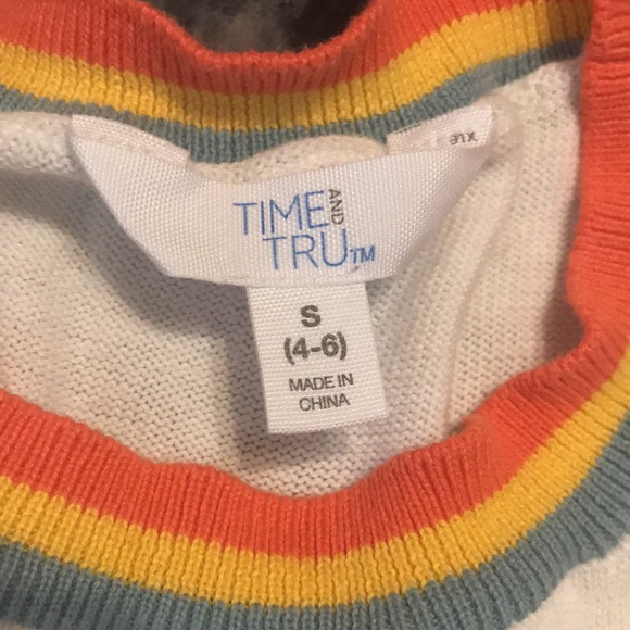 Time true branded long sleeve sweater fairly worn in good shape - Picture 3 of 4